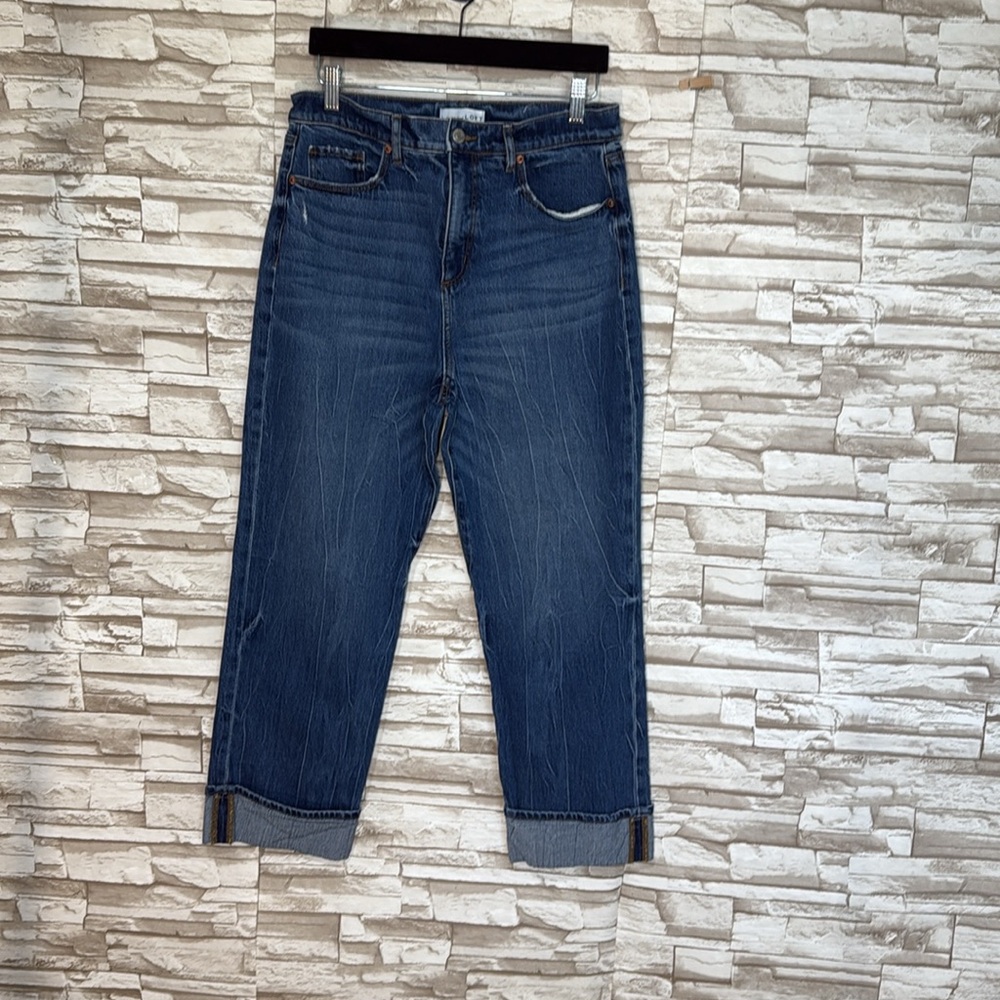 LOFT 30/10 Women's The Straight Blue Jeans - Picture 3 of 11